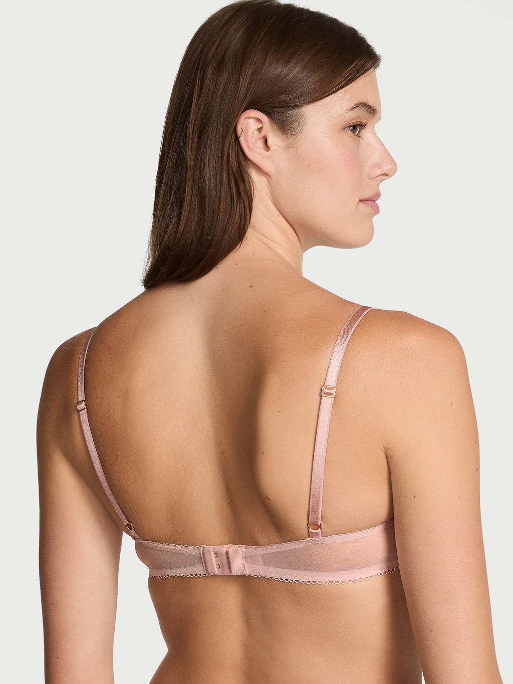 Soutien-gorge balconnet non doublé à glycine brodée Wicked
