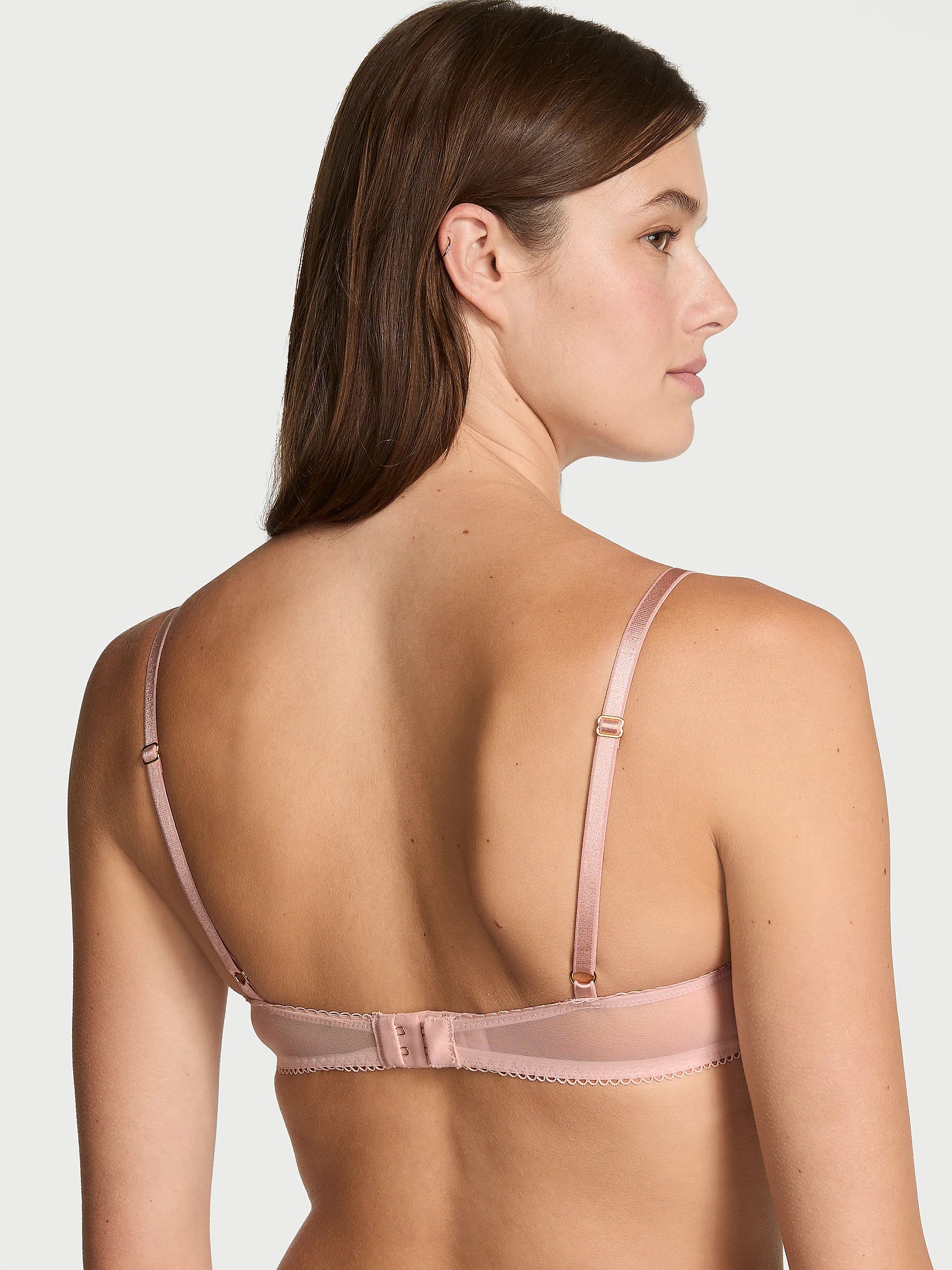 Soutien-gorge balconnet non doublé à glycine brodée Wicked